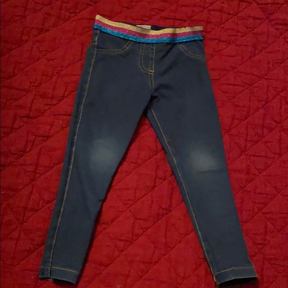 ** 6 for $25** Glitter waisted jeggings